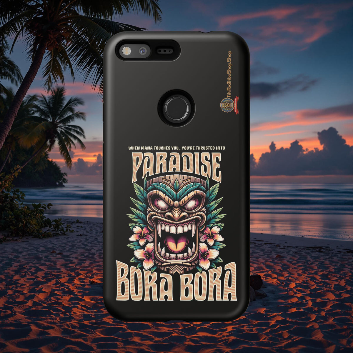 Bora Bora – Premium Tiki Elegance Shockproof Case
