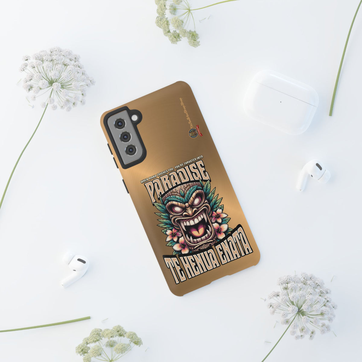 Te Henua Enata – Coque Antichoc Tiki Ancestral & Puissant