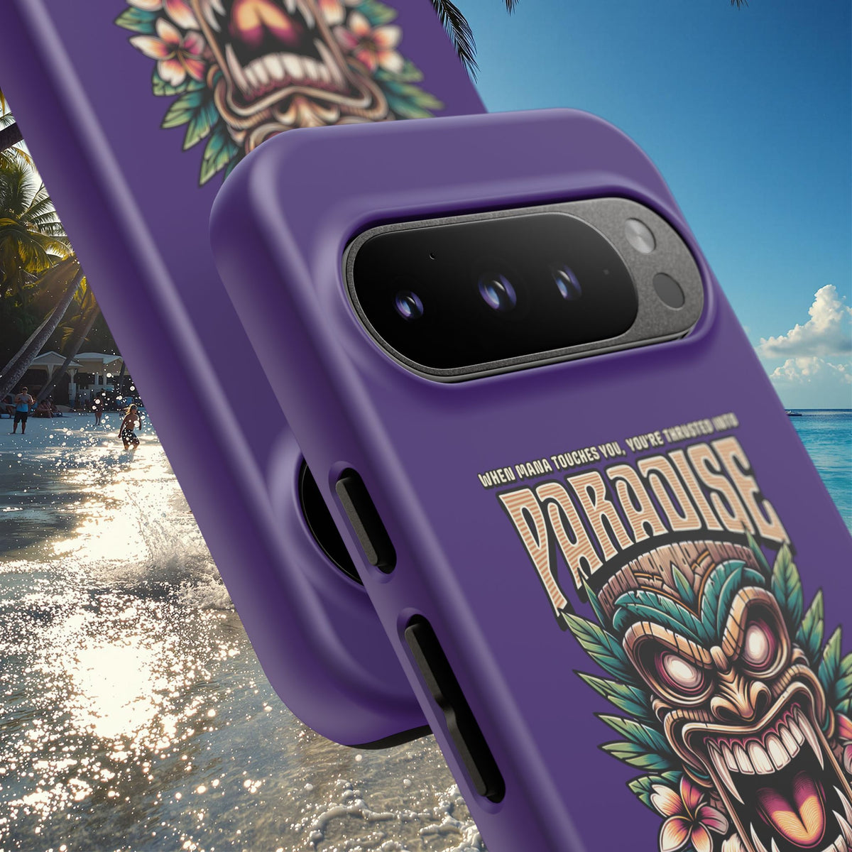 Moorea – Coque Antichoc Premium Tiki Fenua