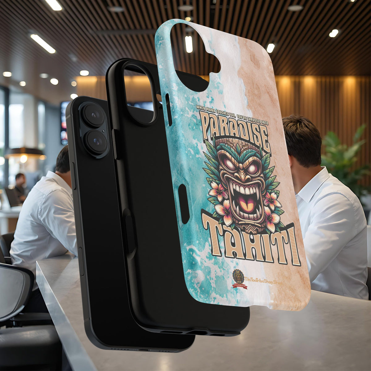 Tahiti – Coque Antichoc Premium Tiki Royal