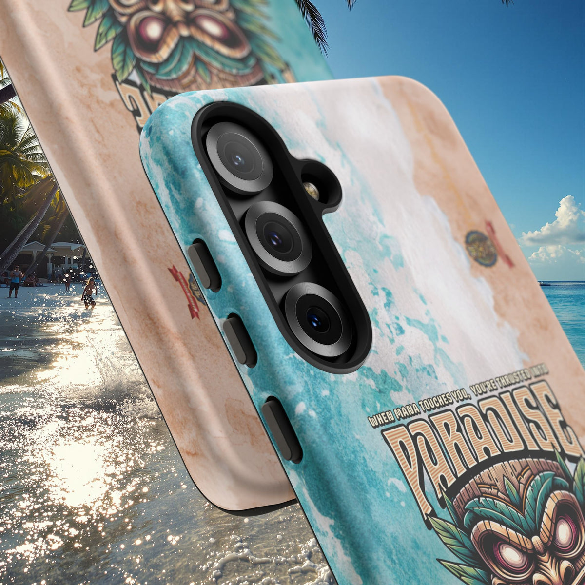 Huahine – Coque Antichoc Premium Tiki Fenua