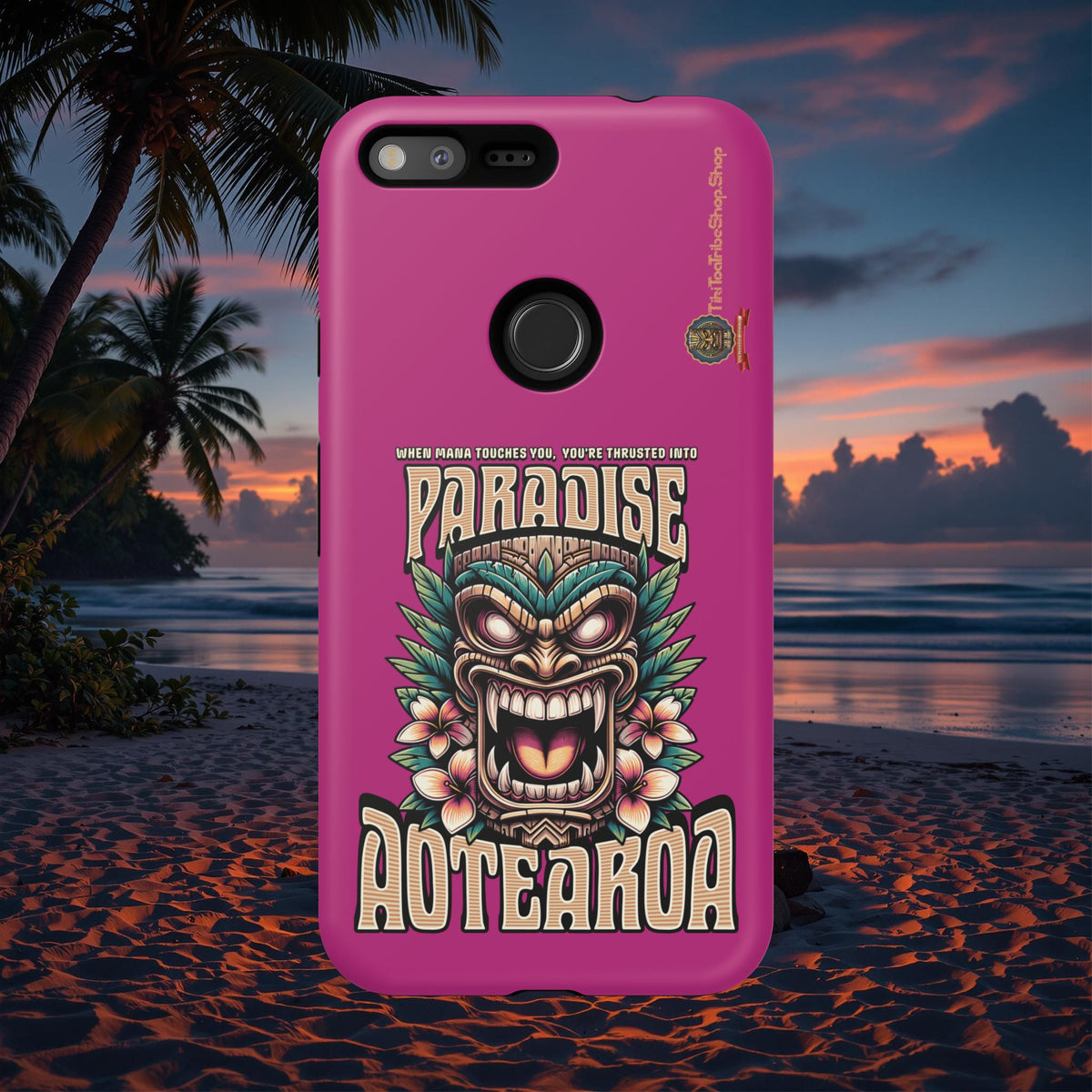 Aotearoa – Coque Antichoc Tiki Maori & Mana Ancestral