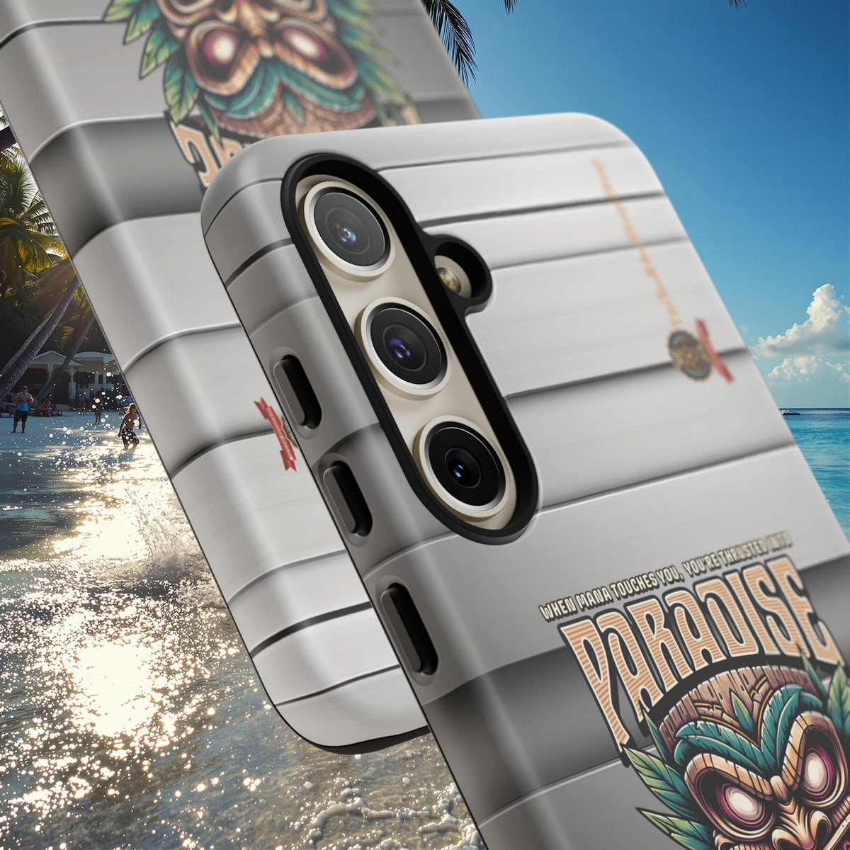 Tahiti – Coque Antichoc Premium Tiki Royal