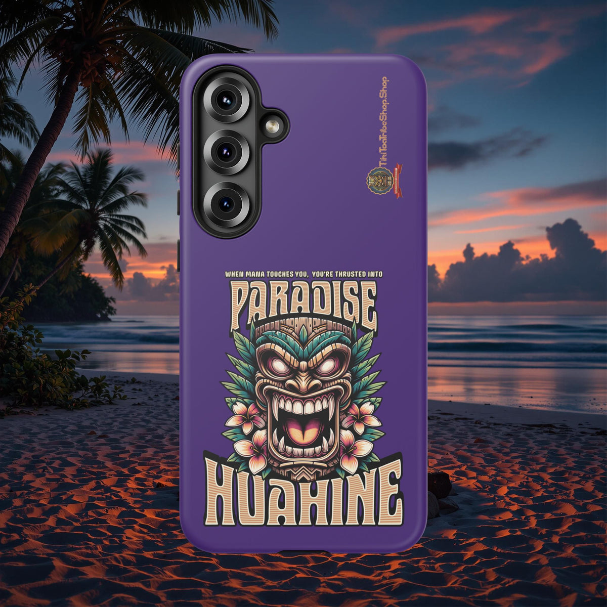 Huahine – Coque Antichoc Premium Tiki Fenua