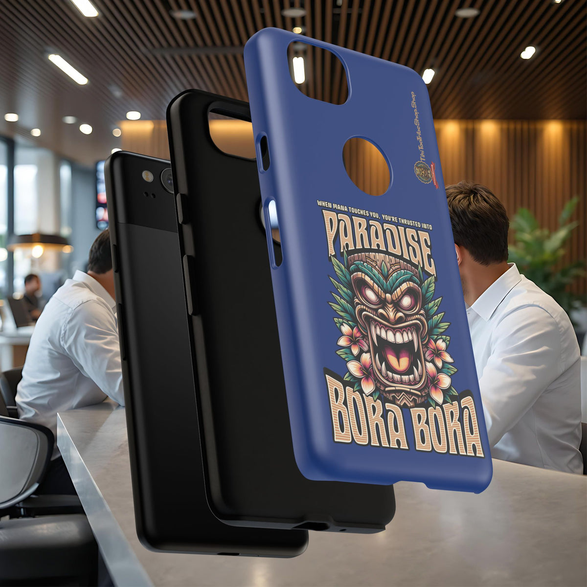 Bora Bora – Coque Antichoc Premium Tiki Élégance