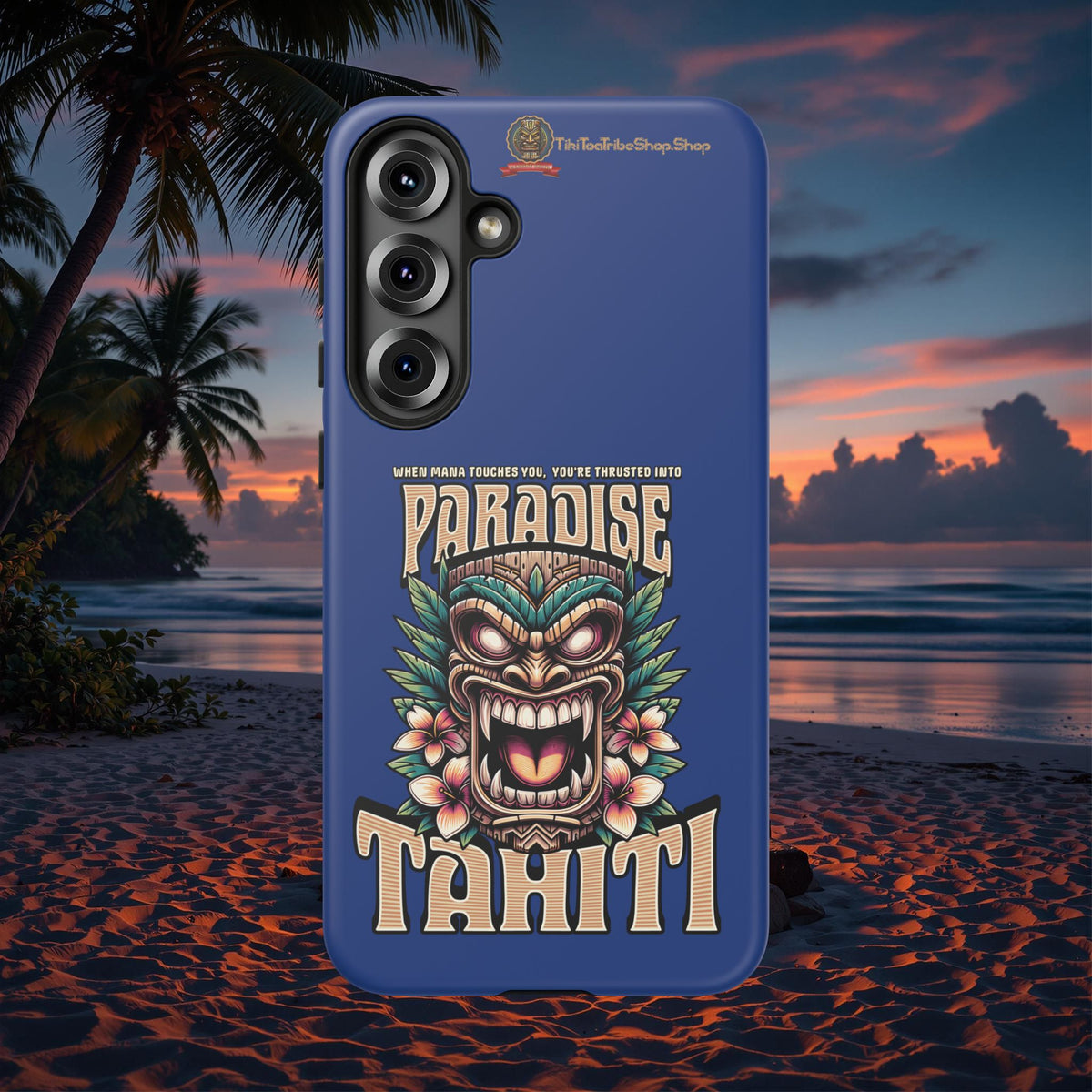 Tahiti – Coque Antichoc Premium Tiki Royal