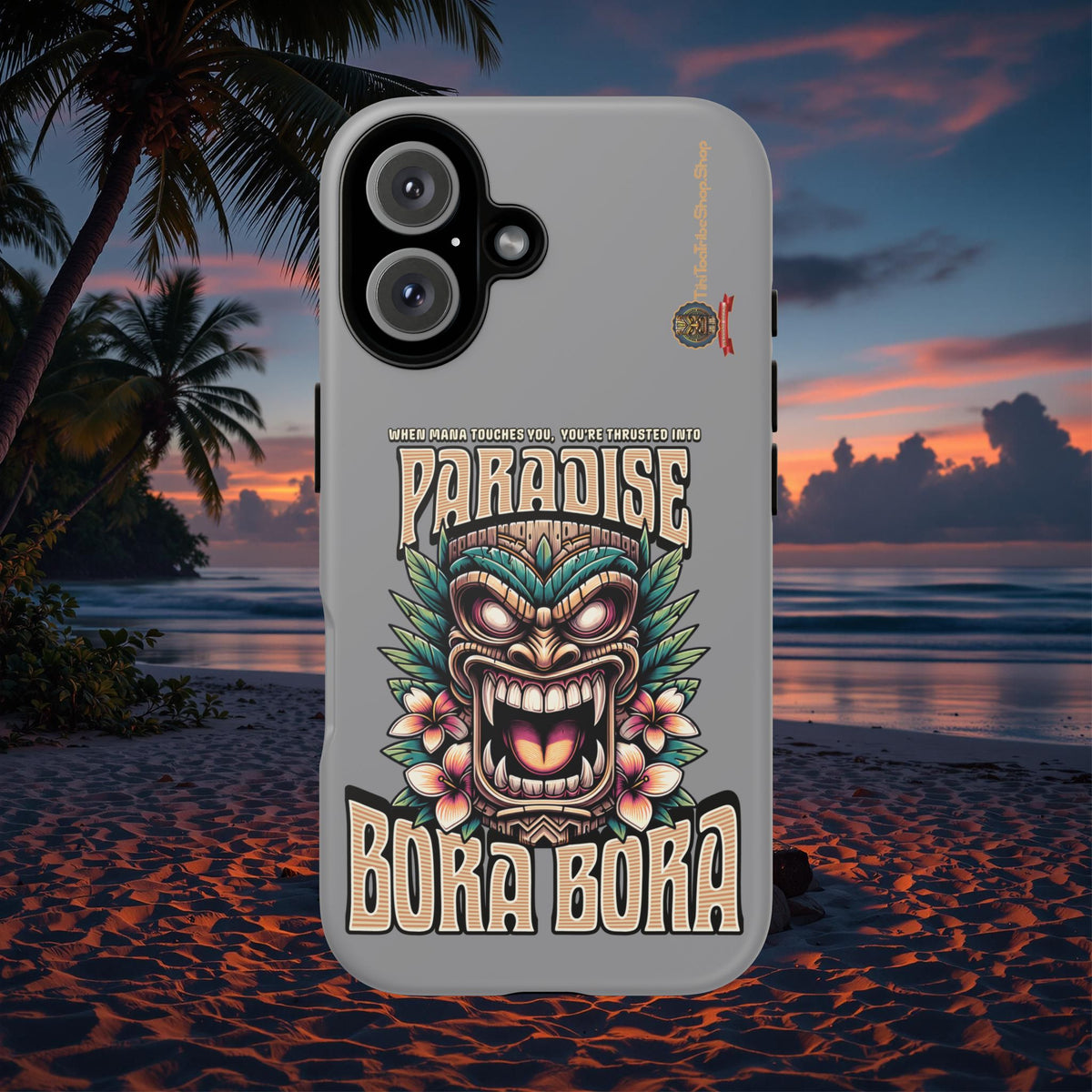 Bora Bora – Coque Antichoc Premium Tiki Élégance