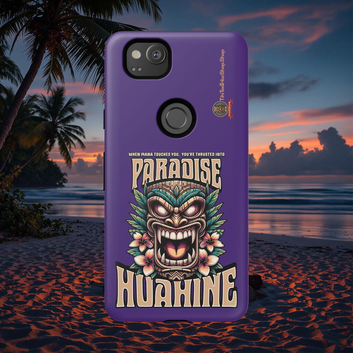 Huahine – Coque Antichoc Premium Tiki Fenua
