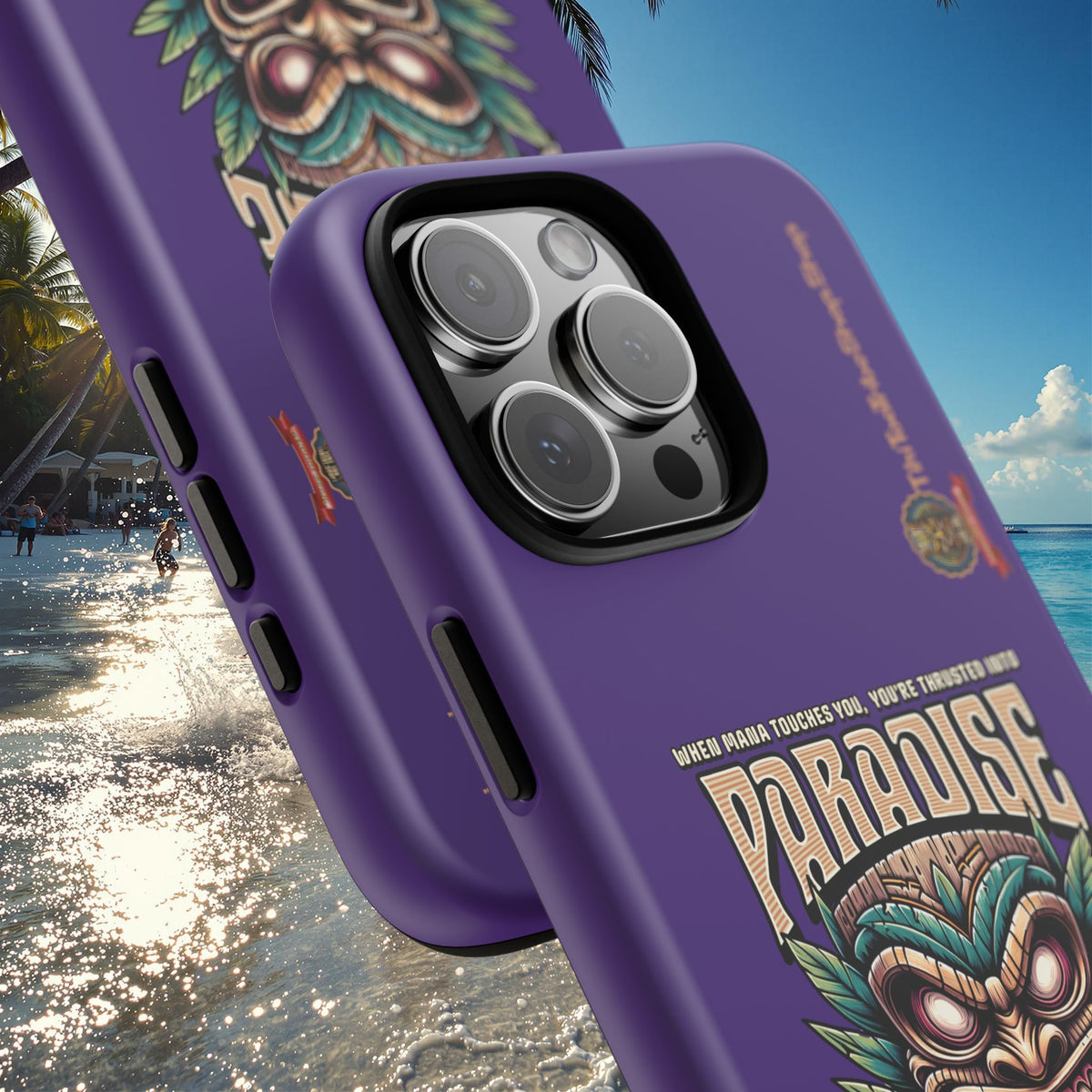 Huahine – Coque Antichoc Premium Tiki Fenua