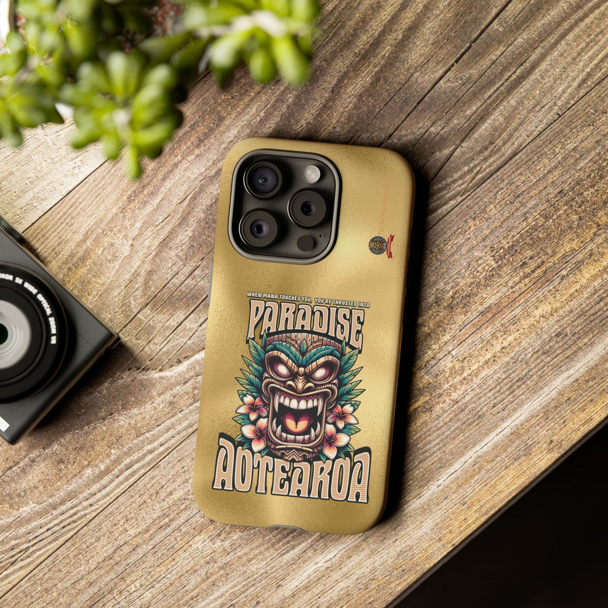 Aotearoa – Tiki Maori &amp; Ancestral Mana Shockproof Case