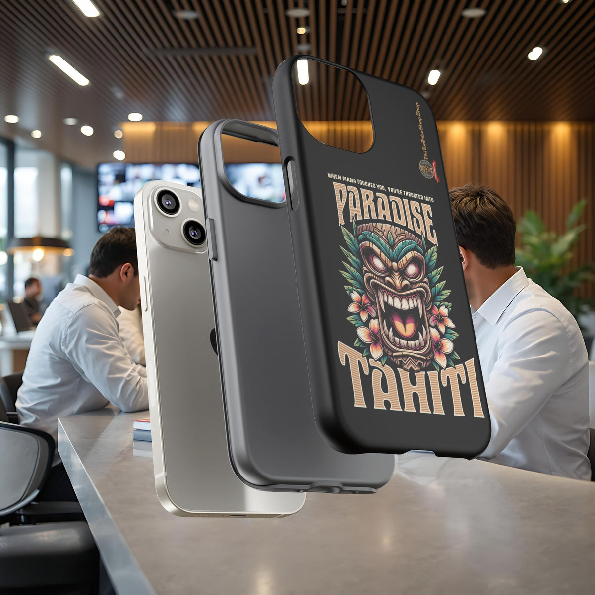 Tahiti – Coque Antichoc Premium Tiki Royal