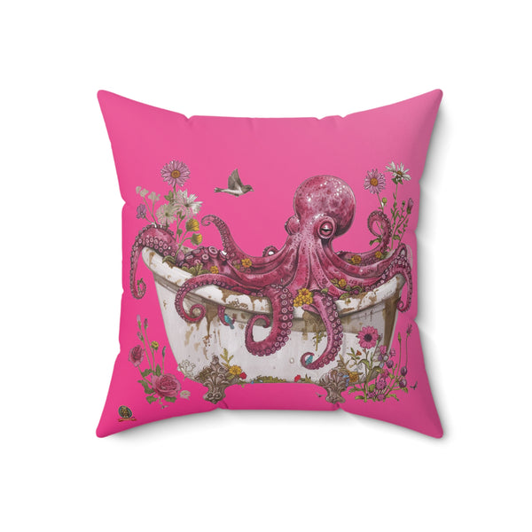L'Octopus Floral : Bulles et Fleurs