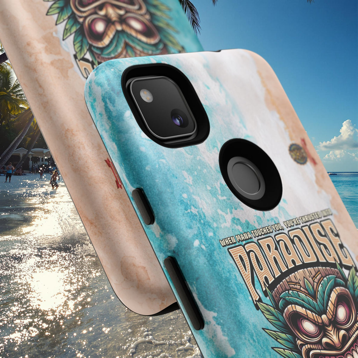 Bora Bora – Coque Antichoc Premium Tiki Élégance