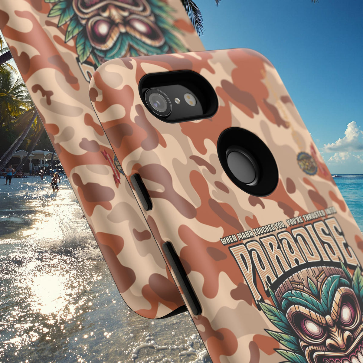 Fenua Guardian – Coque Antichoc Art Polynésien