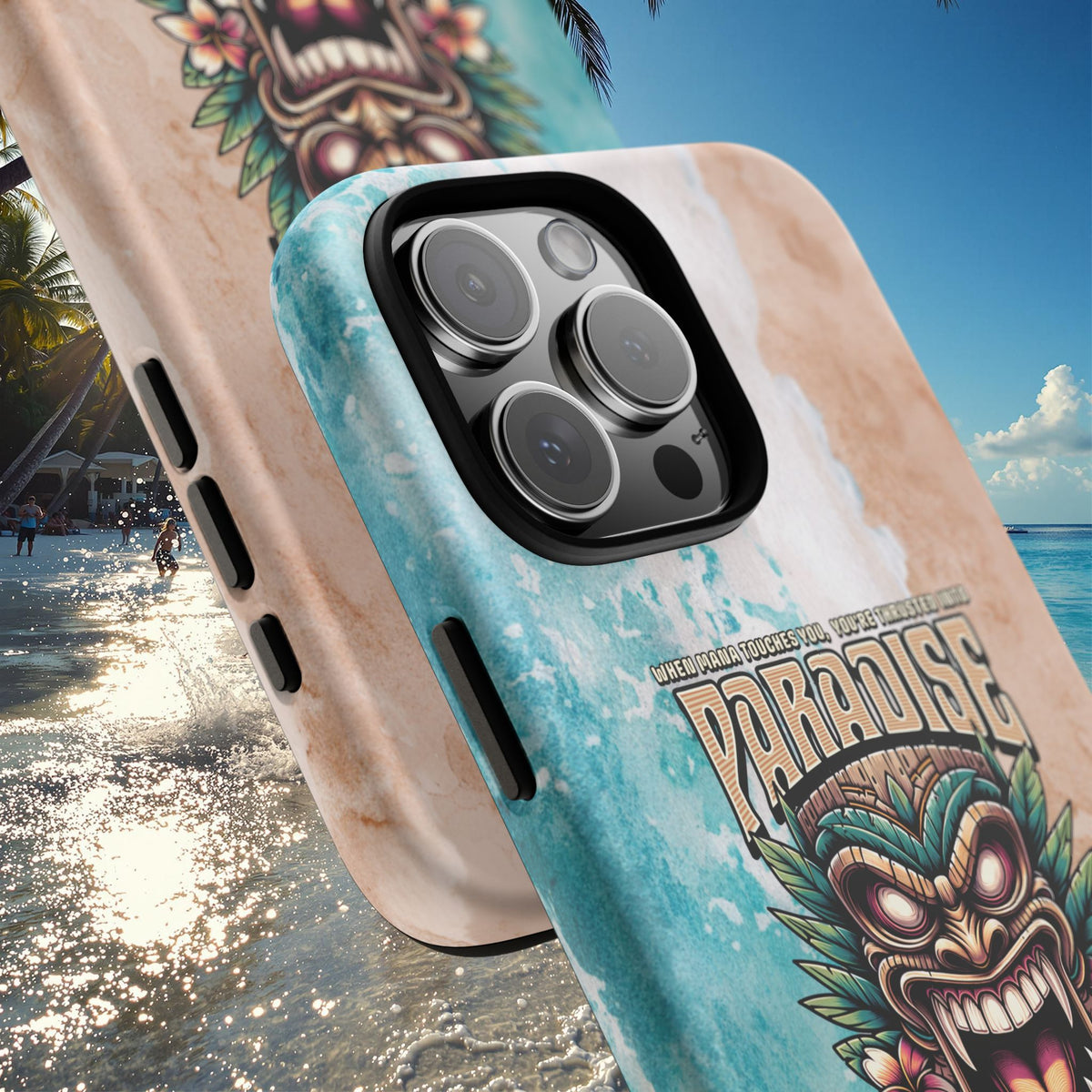Aotearoa – Coque Antichoc Tiki Maori & Mana Ancestral