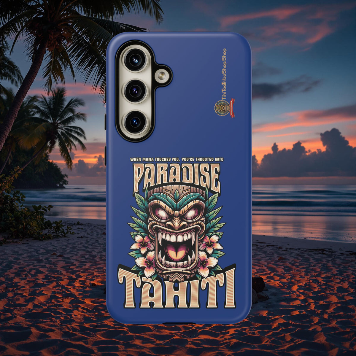 Tahiti – Coque Antichoc Premium Tiki Royal