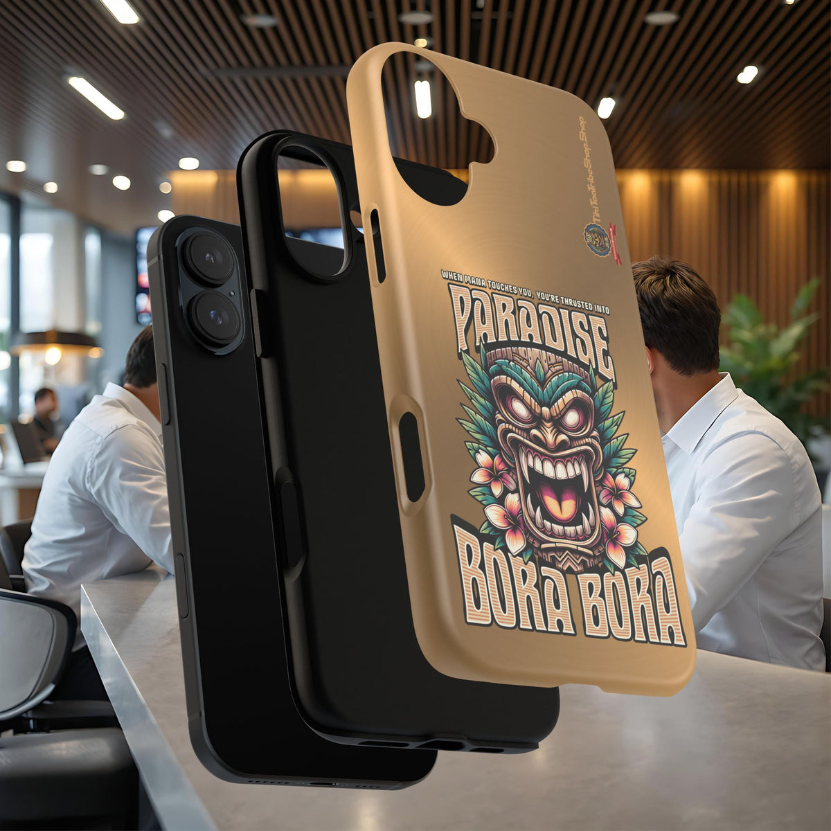 Bora Bora – Coque Antichoc Premium Tiki Élégance