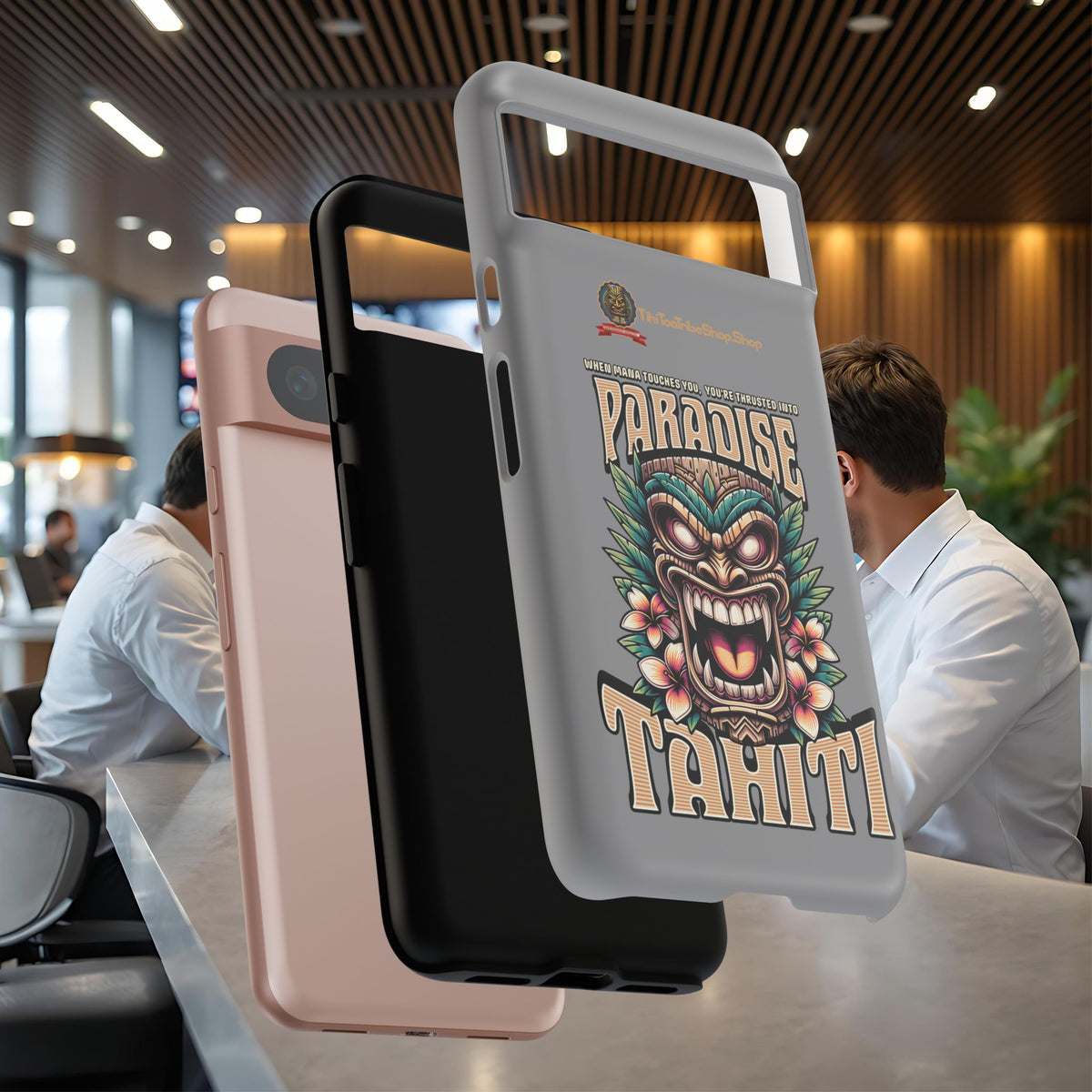 Tahiti – Coque Antichoc Premium Tiki Royal