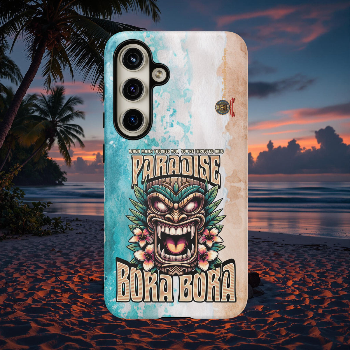 Bora Bora – Coque Antichoc Premium Tiki Élégance