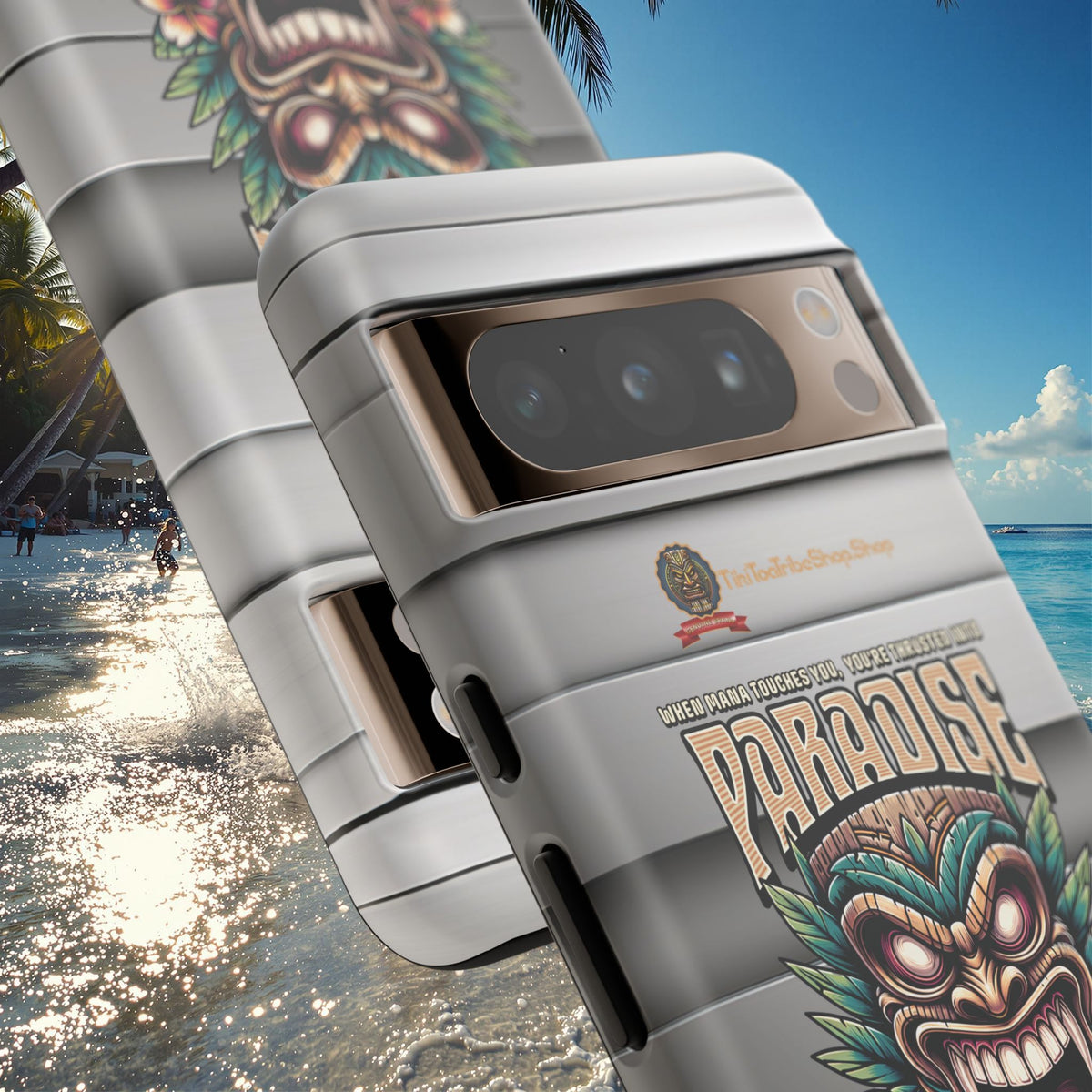 Tahiti – Coque Antichoc Premium Tiki Royal