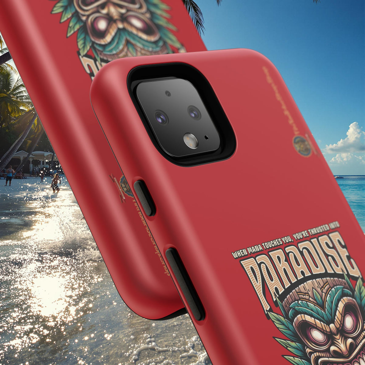 Bora Bora – Coque Antichoc Premium Tiki Élégance