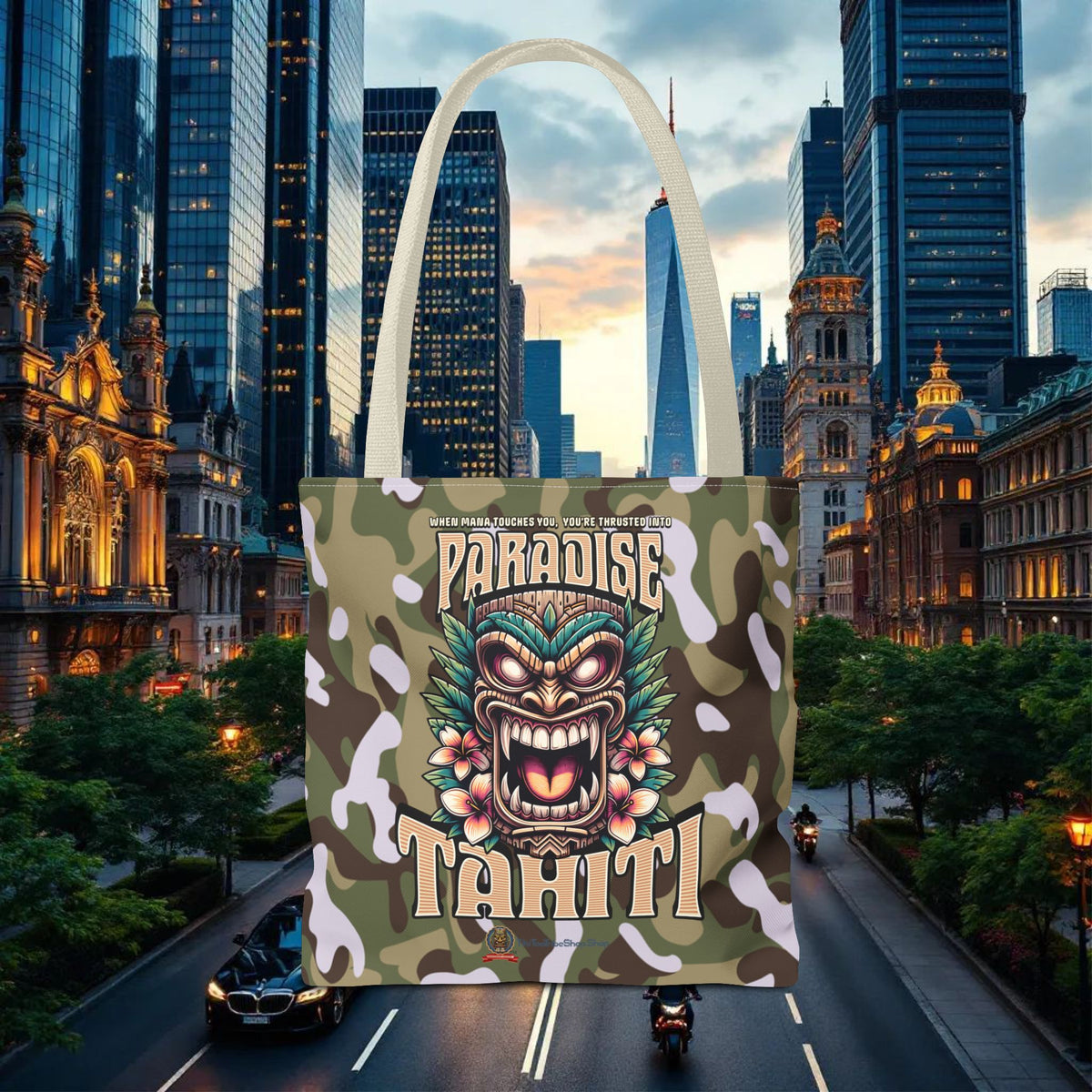 Tote Bag - 'Paradise Tahiti'