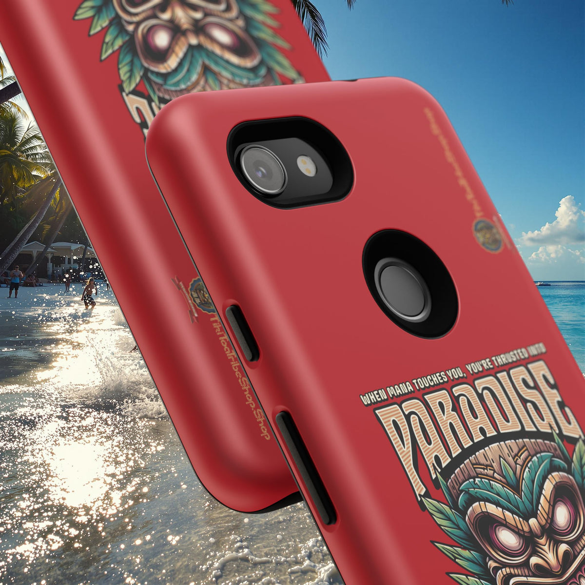 Tahiti – Coque Antichoc Premium Tiki Royal