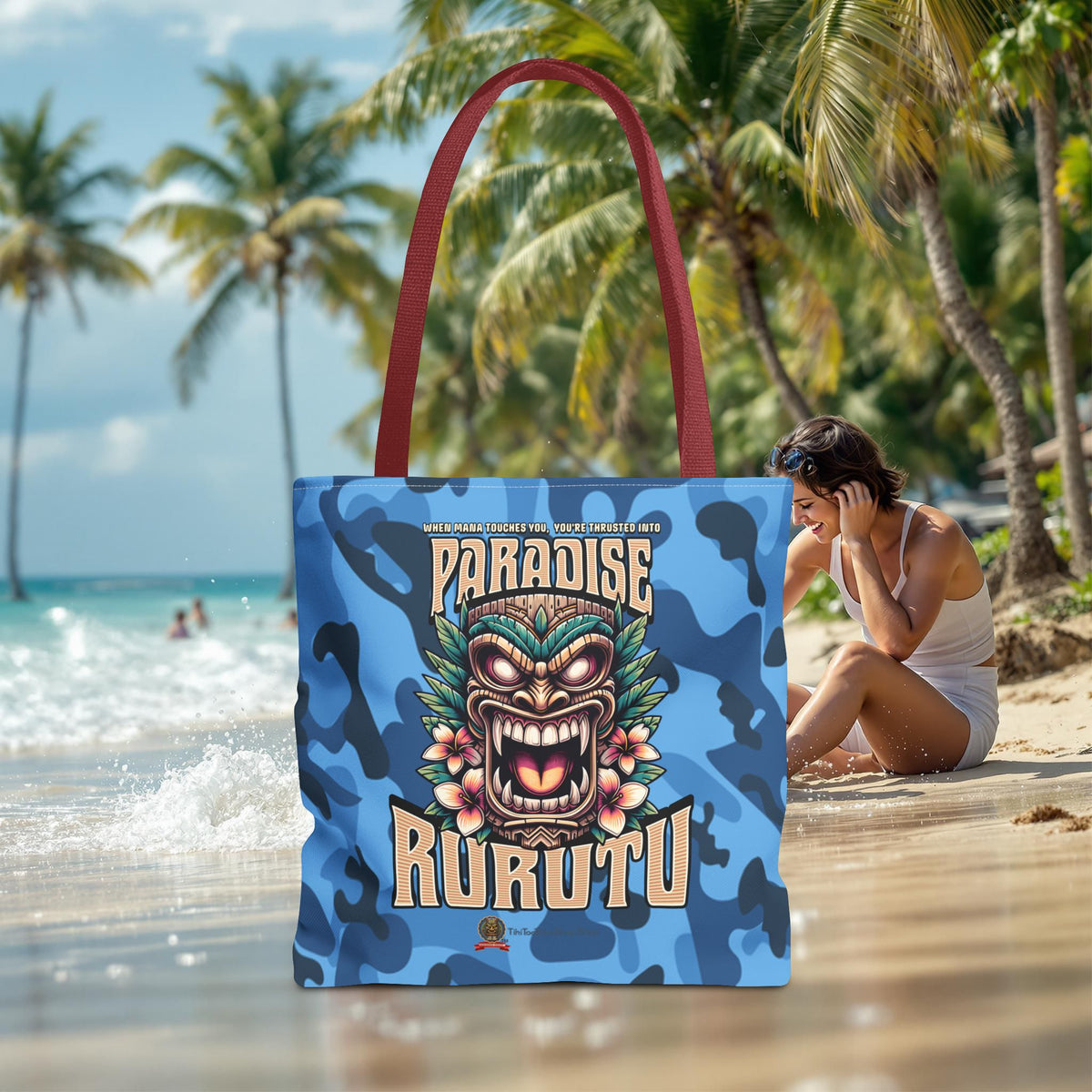 Tote Bag - 'Paradise Rurutu'