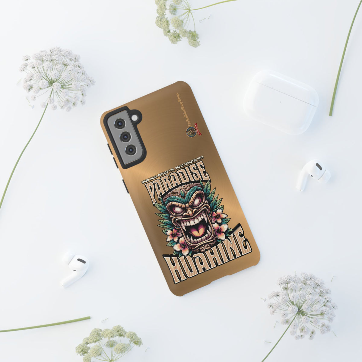 Huahine – Coque Antichoc Premium Tiki Fenua