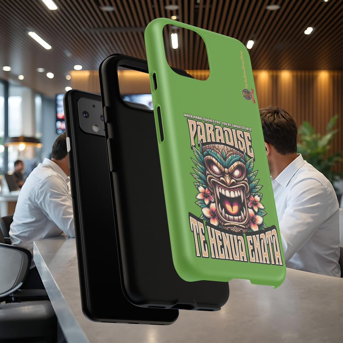 Te Henua Enata – Coque Antichoc Tiki Ancestral & Puissant