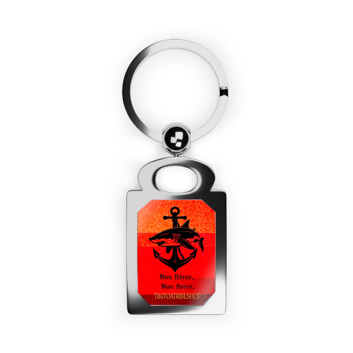 🇫🇷 “Tiki Toa – The Guardian” Keychain