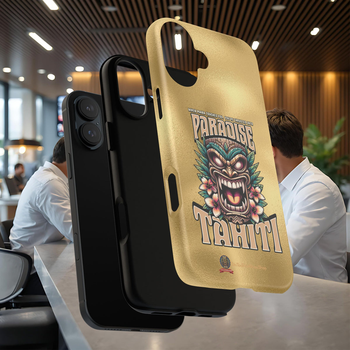 Tahiti – Coque Antichoc Premium Tiki Royal