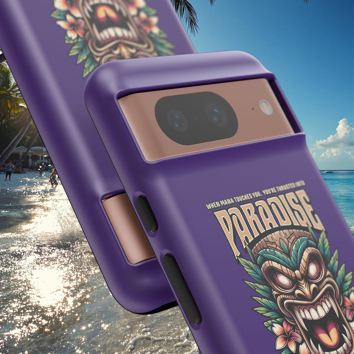 Moorea – Coque Antichoc Premium Tiki Fenua