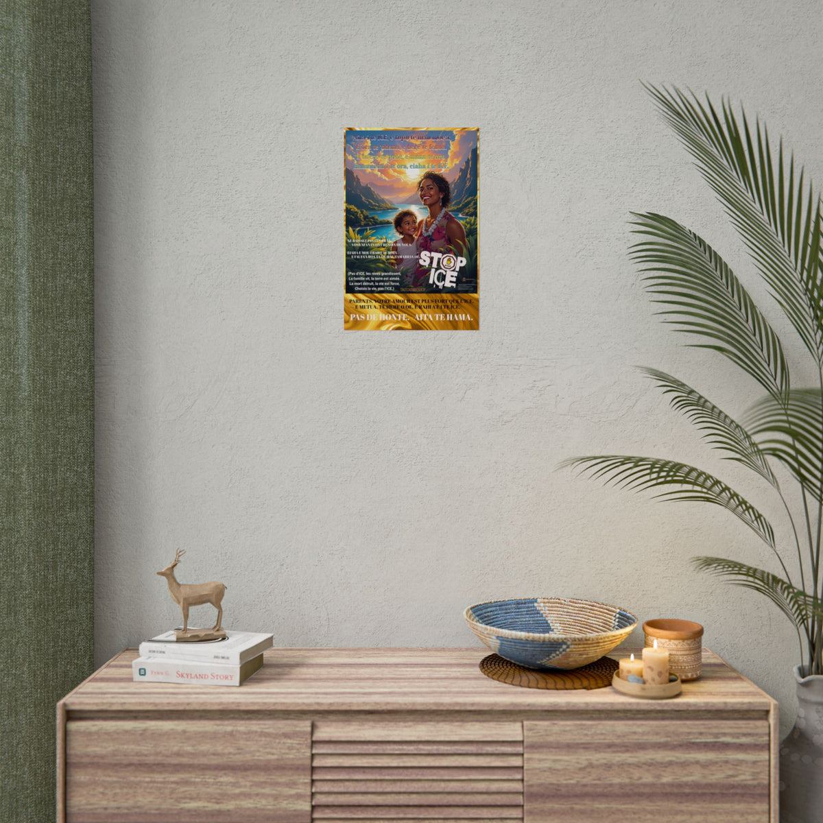 Posters Anti-ICE Polynésie – Affiches de Sensibilisation Contre la Drogue “Paruru i te ora – Brisons les chaînes de l’ICE”