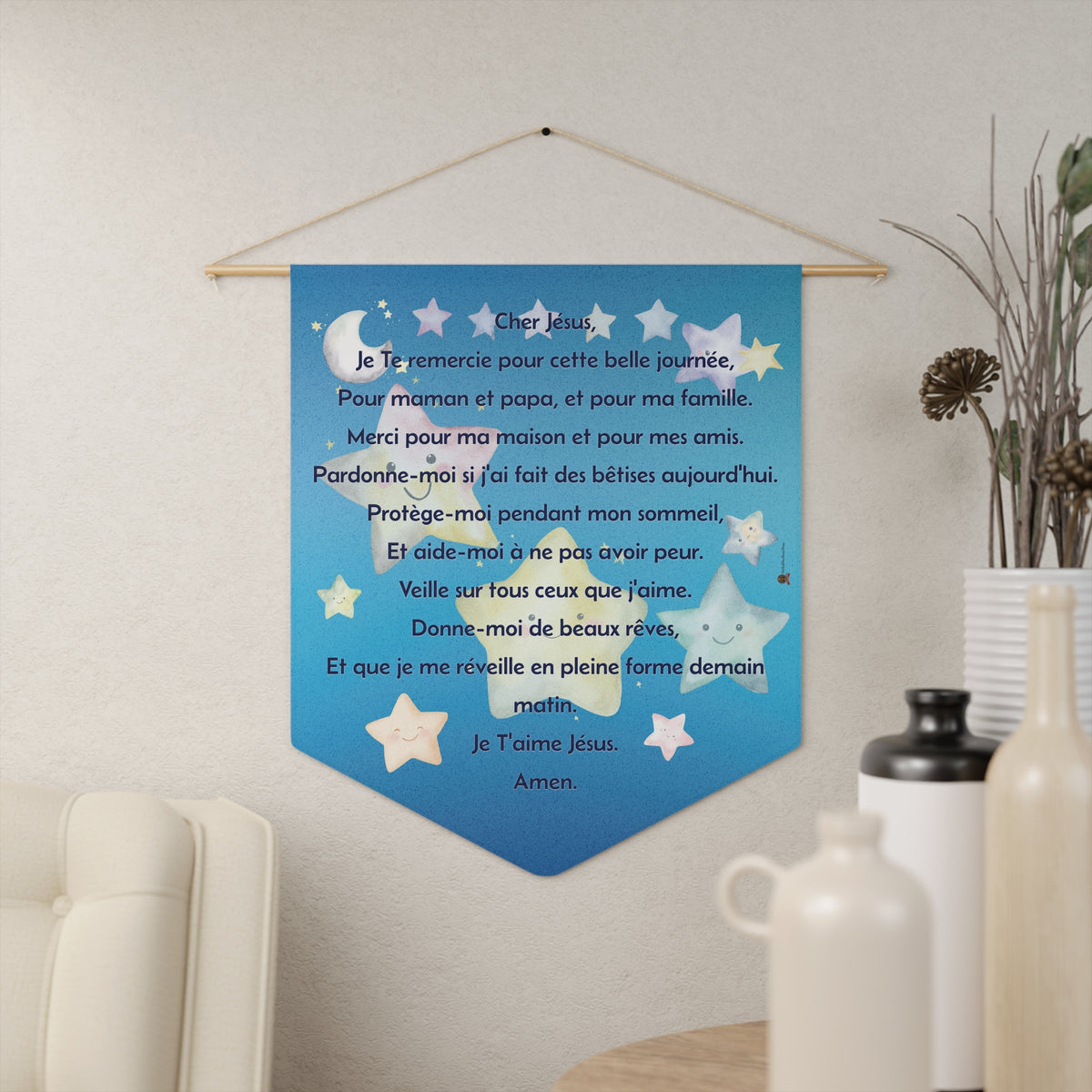 🇫🇷 Prière Chrétienne avant de se coucher (pour les enfants à réciter)