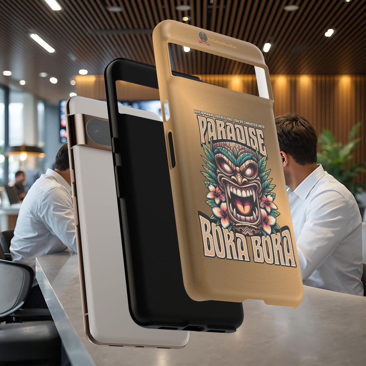 Bora Bora – Coque Antichoc Premium Tiki Élégance