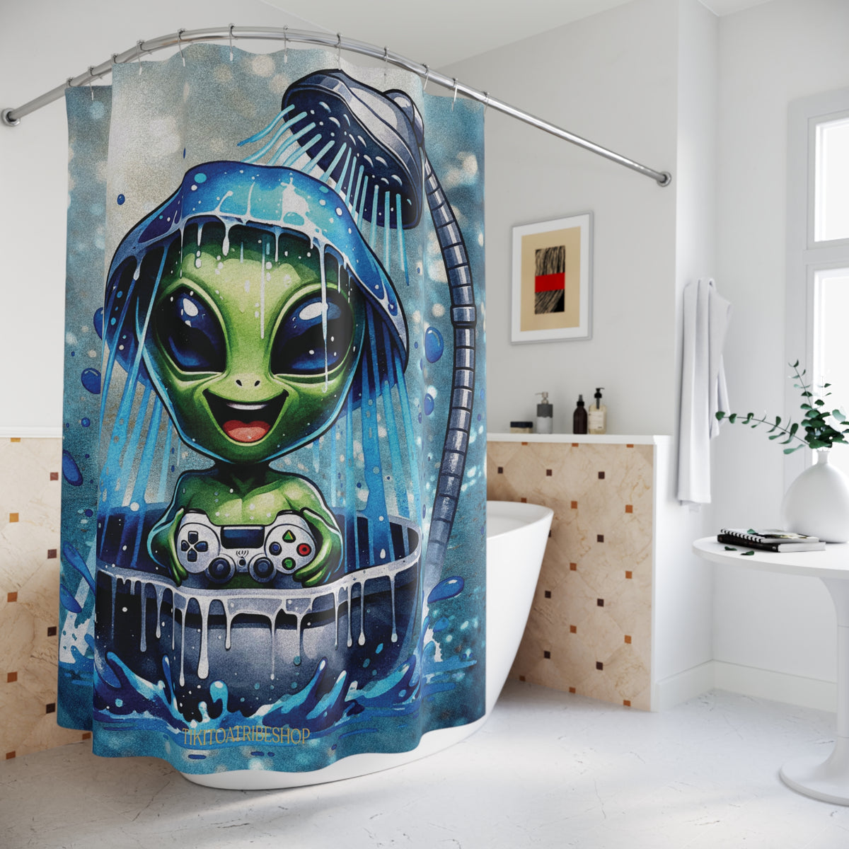 Rideau de Douche Tiki Toa