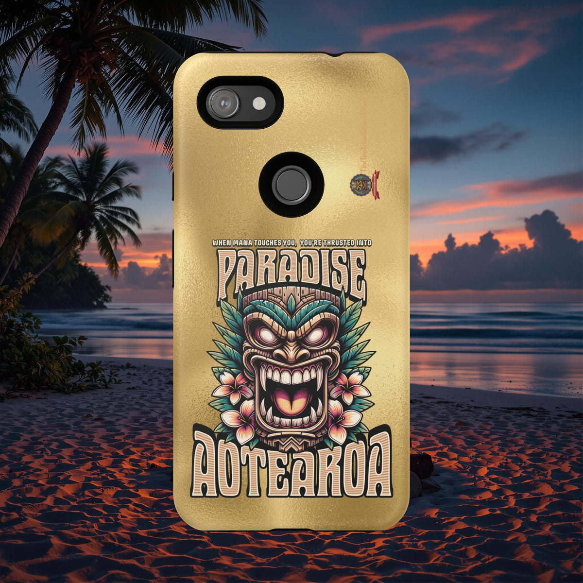 Aotearoa – Tiki Maori &amp; Ancestral Mana Shockproof Case