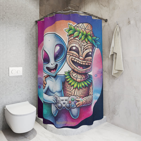 Rideau de Douche Tiki Toa