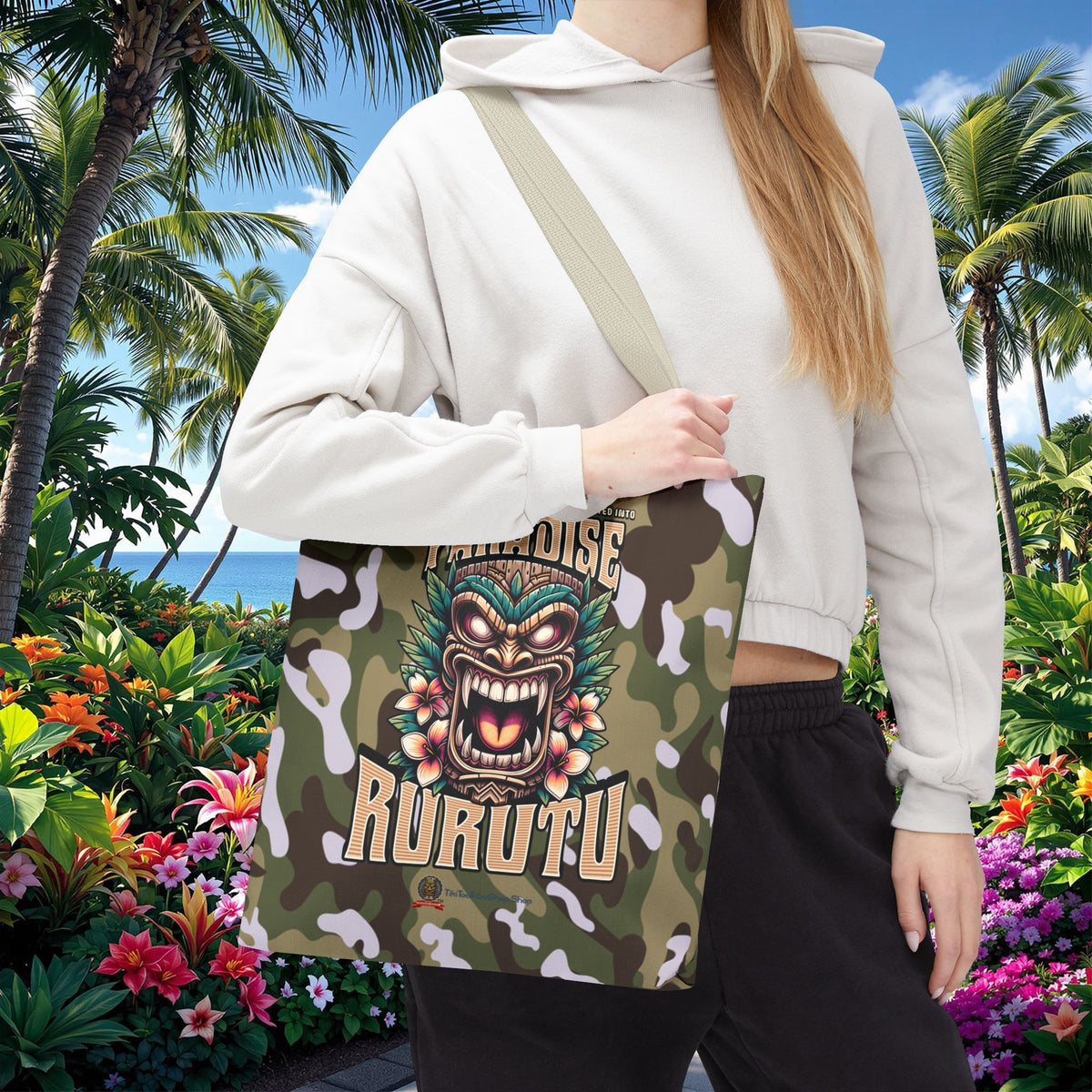 Tote Bag - 'Paradise Rurutu'