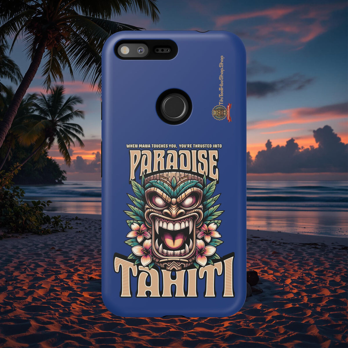 Tahiti – Coque Antichoc Premium Tiki Royal