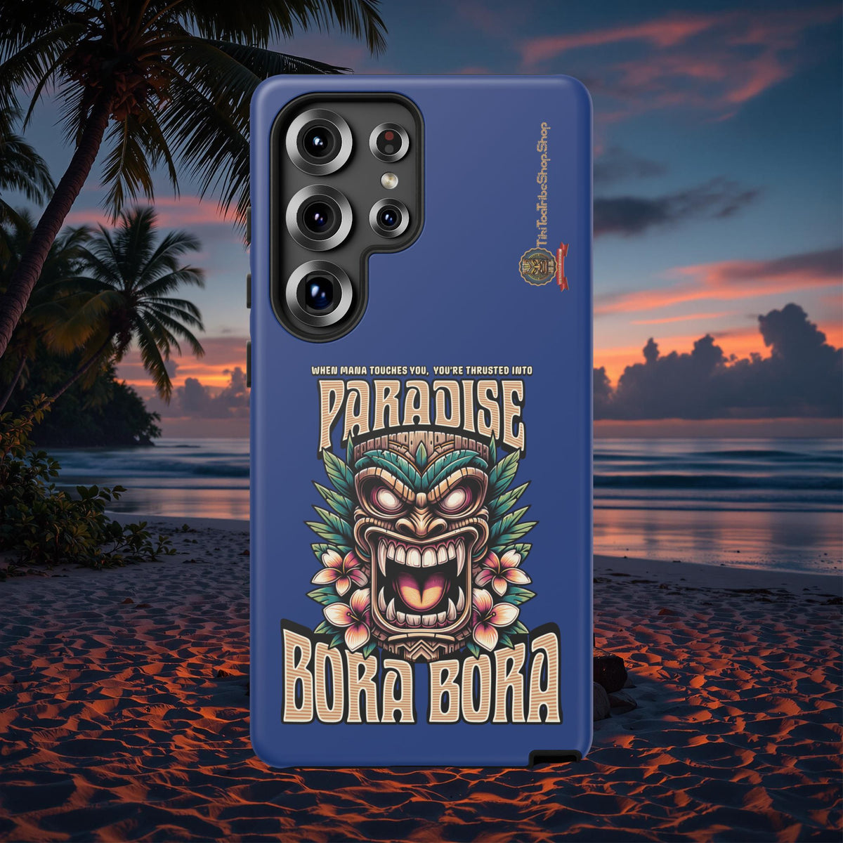 Bora Bora – Coque Antichoc Premium Tiki Élégance