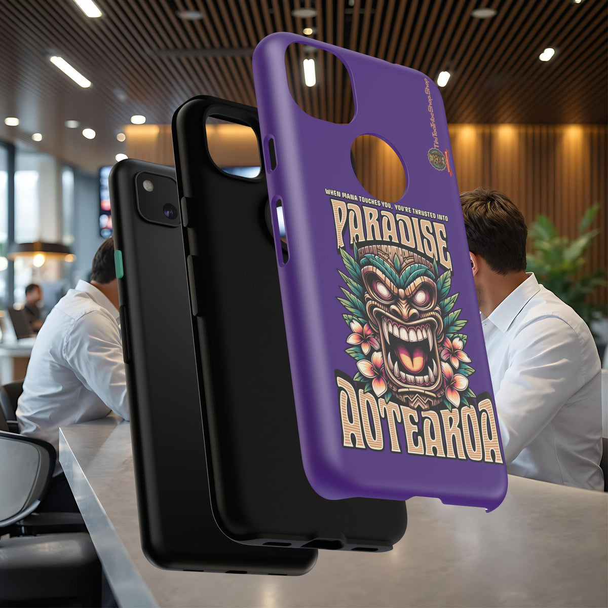 Aotearoa – Tiki Maori &amp; Ancestral Mana Shockproof Case