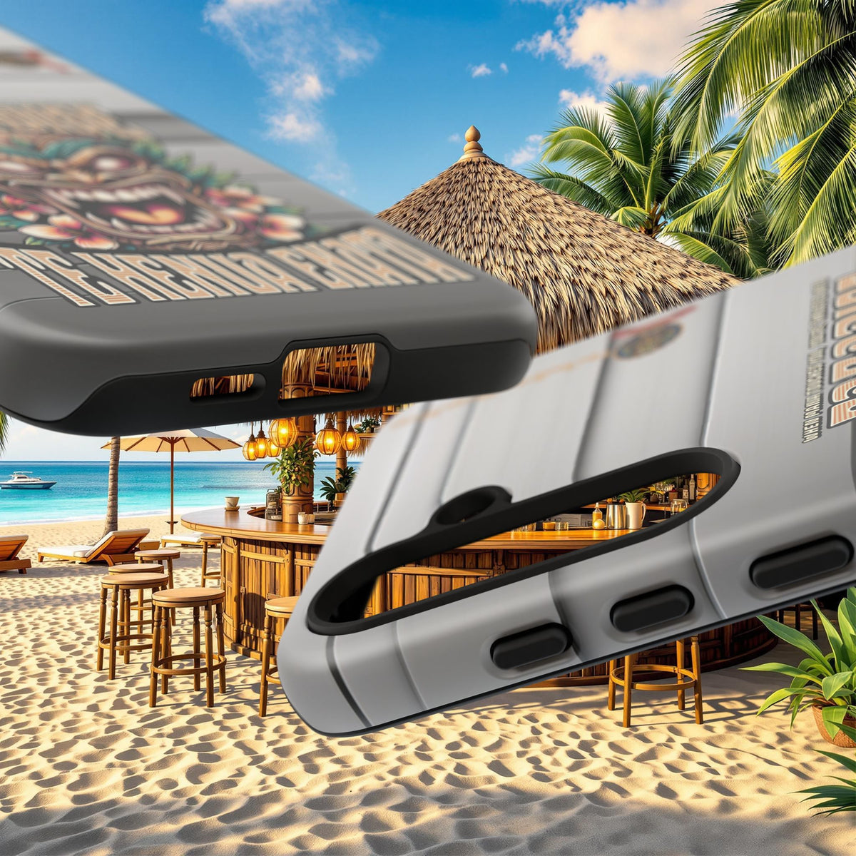 Te Henua Enata – Coque Antichoc Tiki Ancestral & Puissant