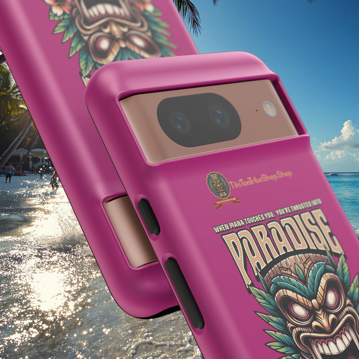 Tahiti – Coque Antichoc Premium Tiki Royal