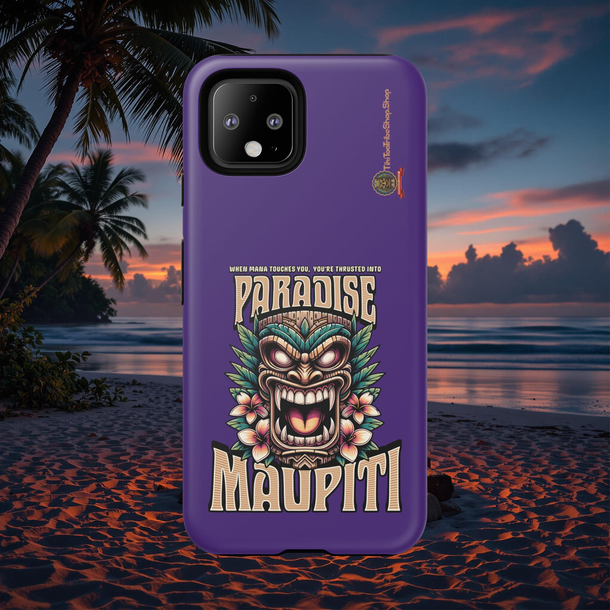 Maupiti Spirit – Coque Tiki Sauvage & Tropicale
