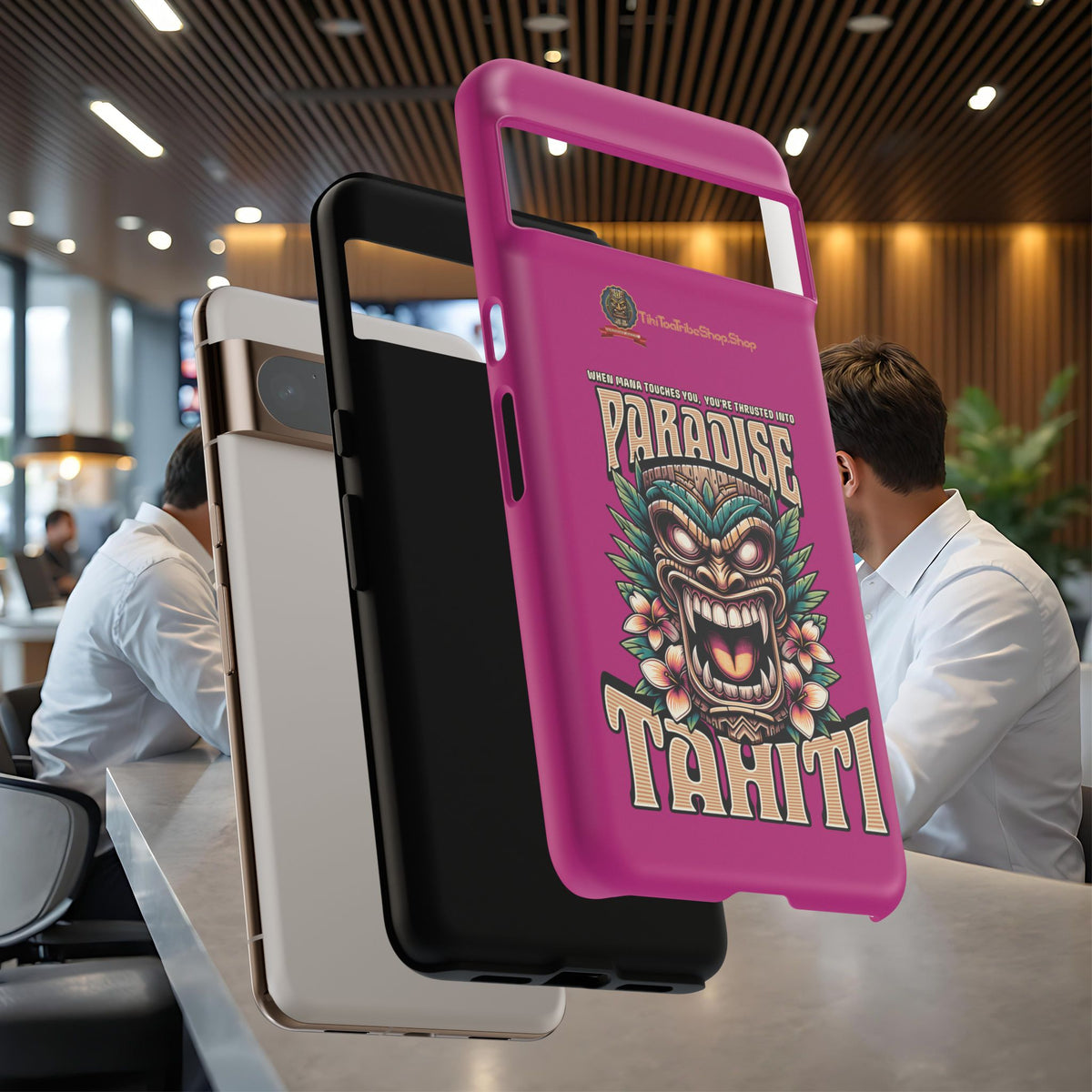 Tahiti – Coque Antichoc Premium Tiki Royal