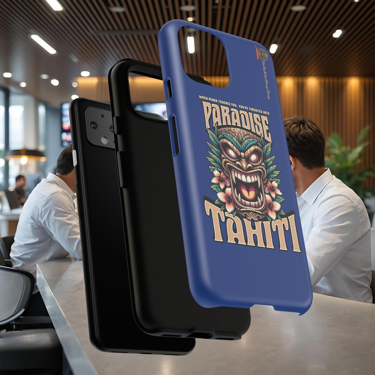 Tahiti – Coque Antichoc Premium Tiki Royal