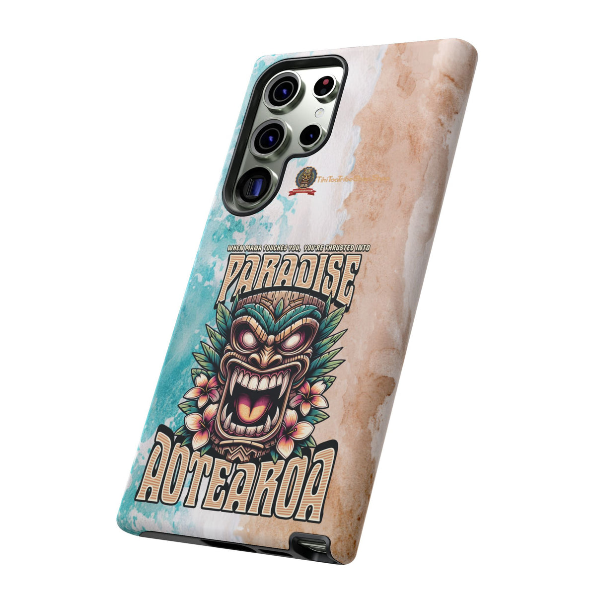 Aotearoa – Coque Antichoc Tiki Maori & Mana Ancestral