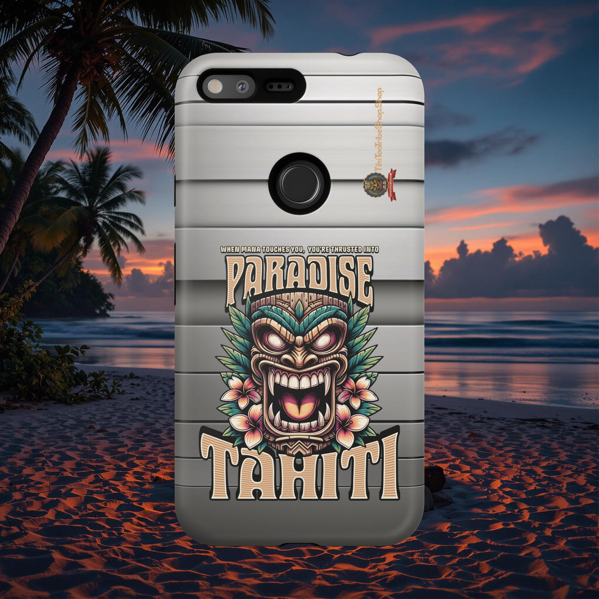 Tahiti – Coque Antichoc Premium Tiki Royal
